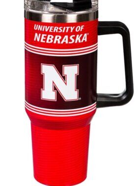 Nebraska Cornhuskers 40oz Steel Canyon Stainless Steel Tumbler